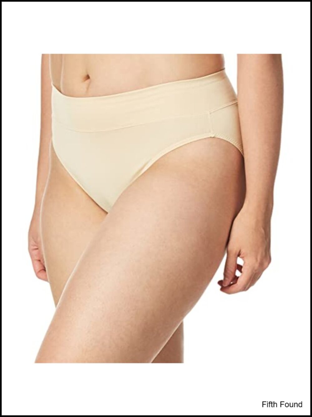 Hi-Cut Brief Panty No Pinch Dig-Free Comfort Microfiber